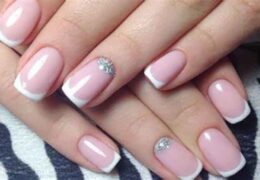 How to make a French manicure?