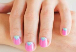 Who is the triangle nail art manicure for?