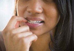 Biting your nails is a bad habit
